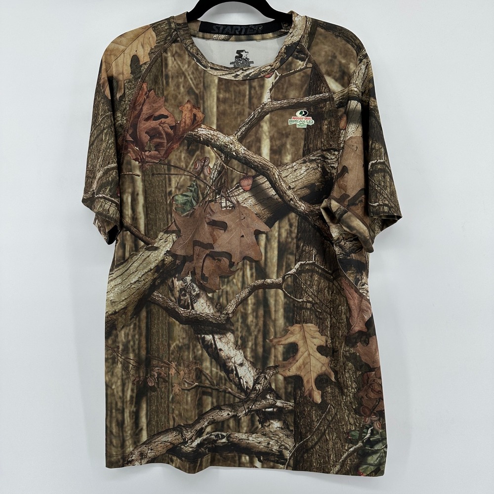 Starter Mossy Oak Break-Up Infinity Camo Performance Shirt Large RM04201M